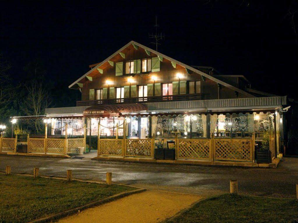 Logis Hotel Restaurant Le Chalet Du Mont Roland Sampans Exteriér fotografie